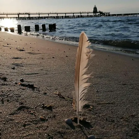 Ostseesonne Mit Balkon - Direkt An Der Ostsee Gelegen * זינקסט